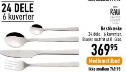 Imerco Bestiksæt 24 dele - 6 kuverter tilbud