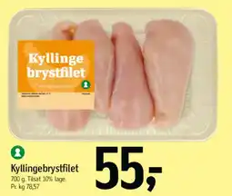 Føtex Kyllingebrystfilet tilbud
