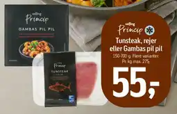 Føtex Tunsteak, rejer eller Gambas pil pil tilbud