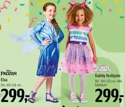 Føtex Elsa / Gabby festkjole tilbud