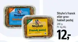Føtex Strynh's fransk eller grovhakket postej tilbud