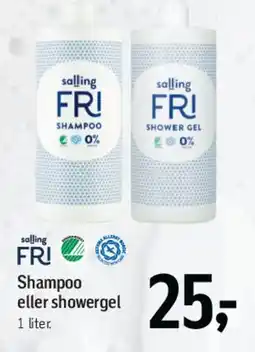Føtex Shampoo eller showergel tilbud