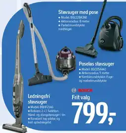 Føtex Støvsugere (frit valg) tilbud