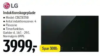 Føtex Induktionskogeplade tilbud