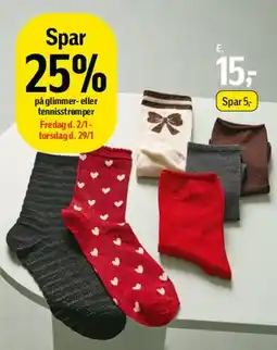 Føtex glimmerstrømper tilbud