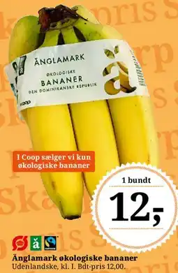 Dagli'Brugsen Änglamark økologiske bananer tilbud