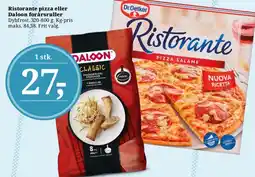 Dagli'Brugsen Ristorante pizza eller Daloon forårsruller tilbud