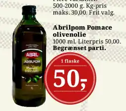 Dagli'Brugsen Abrilpom pomace olivenolie tilbud