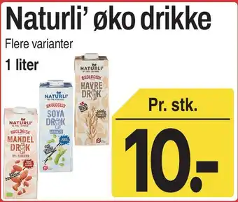 ABC Lavpris Naturli' øko drikke tilbud