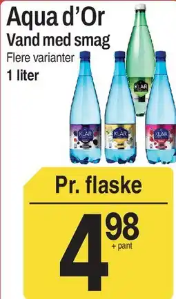 ABC Lavpris Aqua d'Or vand med smag tilbud