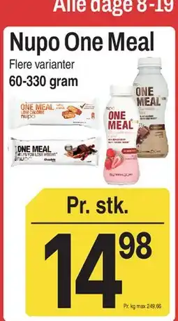ABC Lavpris Nupo One Meal tilbud