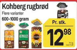 ABC Lavpris Kohberg rugbrød tilbud