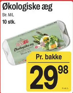 ABC Lavpris Økologiske æg tilbud