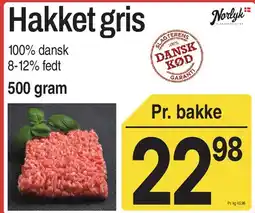 ABC Lavpris Hakket gris tilbud