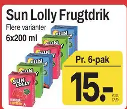 ABC Lavpris Sun Lolly frugtdrik tilbud