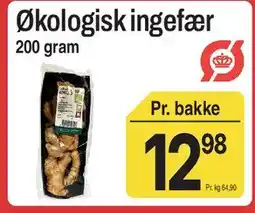 ABC Lavpris Økologisk ingefær tilbud