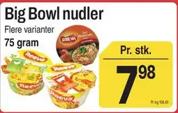 ABC Lavpris Big Bowl nudler tilbud
