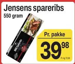 ABC Lavpris Jensens spareribs tilbud