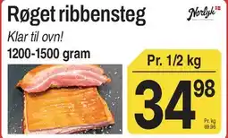 ABC Lavpris Røget ribbensteg tilbud