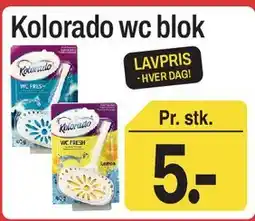 ABC Lavpris Kolorado wc blok tilbud