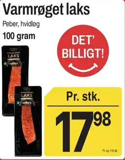 ABC Lavpris Varmrøget laks tilbud