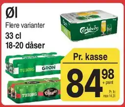 ABC Lavpris Øl (kasse) tilbud