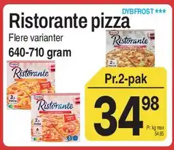 ABC Lavpris Ristorante pizza tilbud