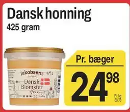 ABC Lavpris Dansk honning tilbud
