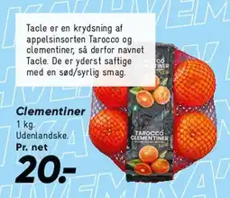 Bilka Clementiner tilbud