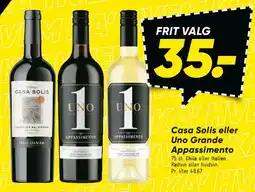 Bilka Casa Solis / Uno Grande Appassimento tilbud