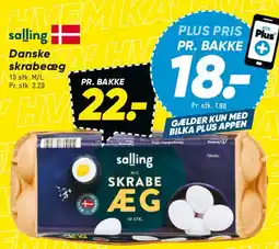 Bilka Salling skrabeæg tilbud