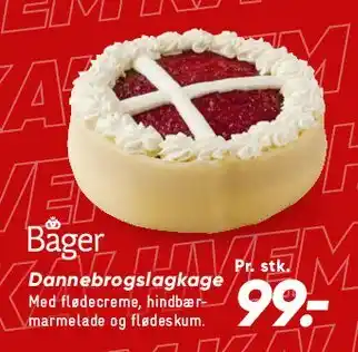 Bilka Dannebrogslagkage tilbud