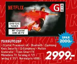 Bilka 55 Crystal 4K Smart TV (TU55U7025F) tilbud