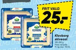 Bilka Klovborg skiveost tilbud