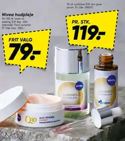 Bilka Nivea hudpleje tilbud