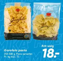 Bilka Garofalo pasta tilbud