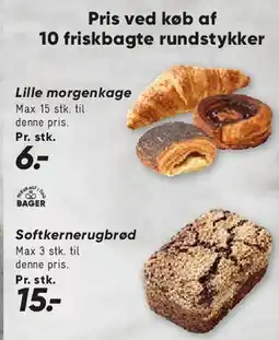 Bilka Lille morgenkage eller Softkernerugbrød tilbud