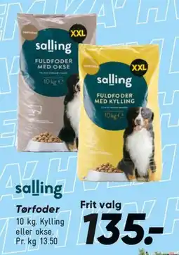Bilka salling tørfoder tilbud