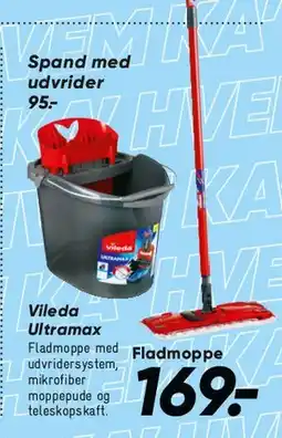 Bilka Vileda Ultramax (spand og moppe) tilbud