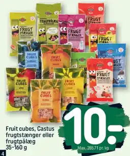 REMA 1000 Fruit cubes / frugtstænger tilbud