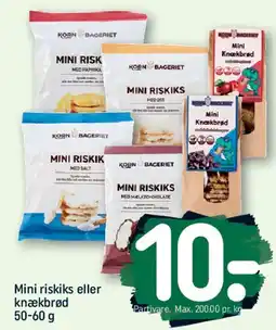 REMA 1000 Mini riskis eller knækbrød tilbud