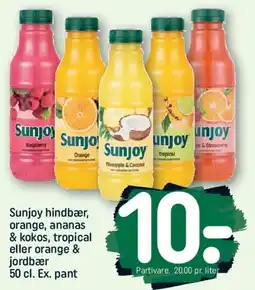 REMA 1000 Sunjoy juice tilbud