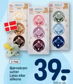 REMA 1000 Bjørnekram sutter 3-pak tilbud