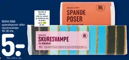 REMA 1000 REMA1000 spandeposer eller skuresvampe tilbud