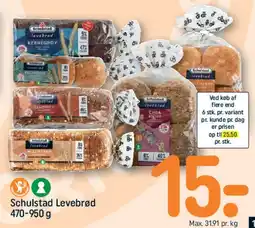 REMA 1000 Schulstad Levebrød tilbud