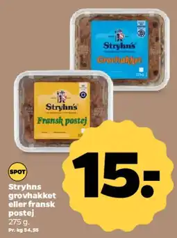 Netto Stryhns grovhakket / fransk postej tilbud