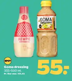 Netto Kewpie / Goma dressinger tilbud