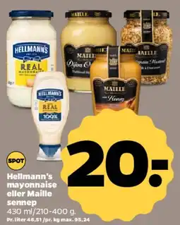 Netto Hellmann's mayonnaise / Maille tilbud