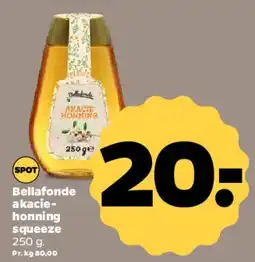 Netto Bellafondé akacie-honning (squeeze) tilbud