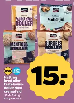 Netto Boller / bagværk (fastelavnsboller mv.) tilbud